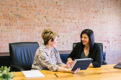 women meeting discussion